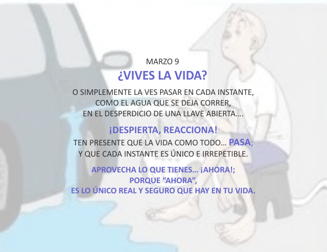 ¿Vives la vida?
